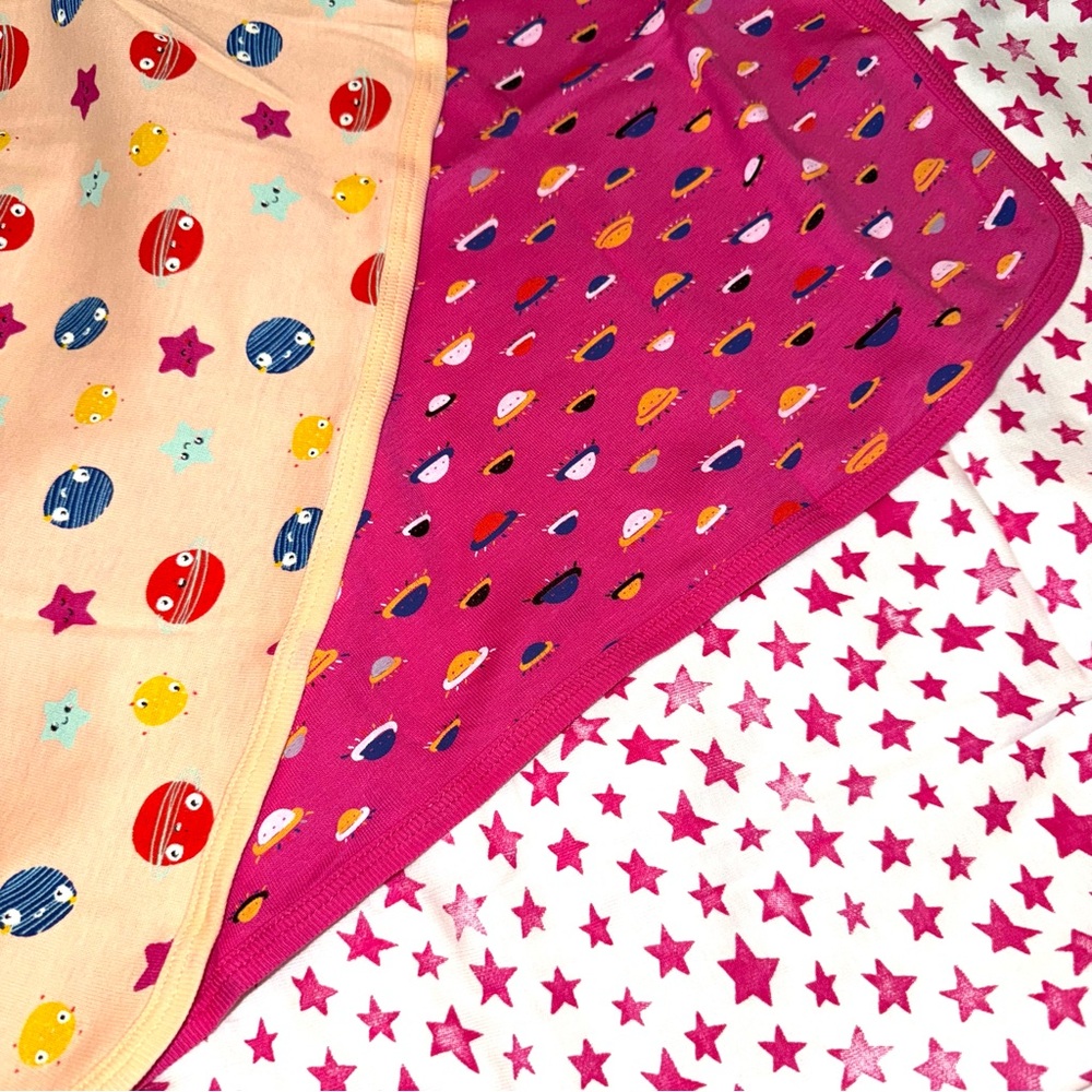 Rosie Pope 3-Pack Baby Blankets New